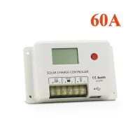 CONTROLADOR SOLAR PWM 60A 12V/24V 2USB HC2460 - Foto 2