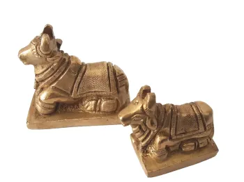 Vaca Sagrada de Krishna. Bronze - 2 Tamanhos - Foto 2