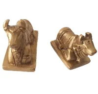 Vaca Sagrada de Krishna. Bronze - 2 Tamanhos - Foto 6
