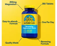 Magnesium Malate Alta Potência Importado Eua 100und - Foto 4