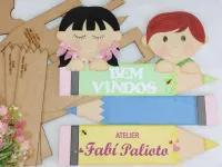 KIT03  Gabarito de Moldes em MDF  Coleção Brincadeira de Criança - Foto 2