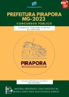 Apostila Pref. Pirapora MG Seleção 2023