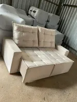 Sofá Retrátil e Reclinável Macaé 1,90