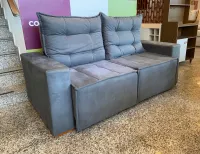 Sofá Retrátil e Reclinável Macaé 1,90 - Foto 6