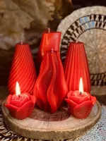 Trio de velas torcidas - Foto 3