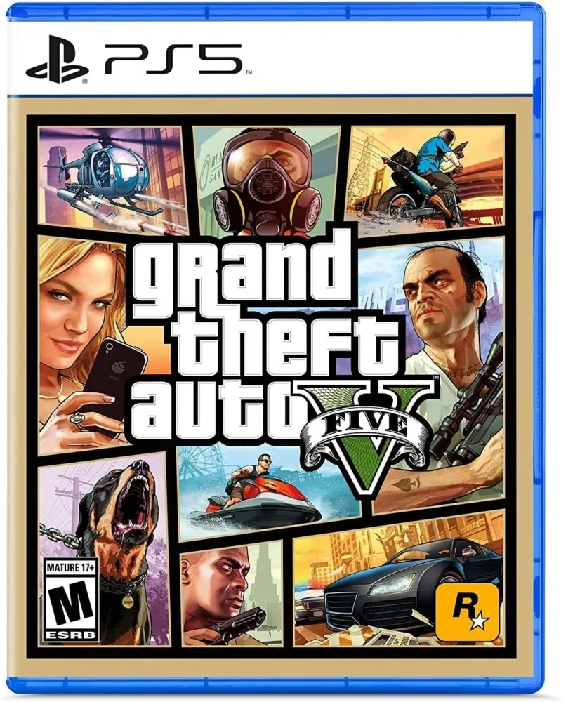 Grand Theft Auto V - GTA 5 - Seminovo - PS5