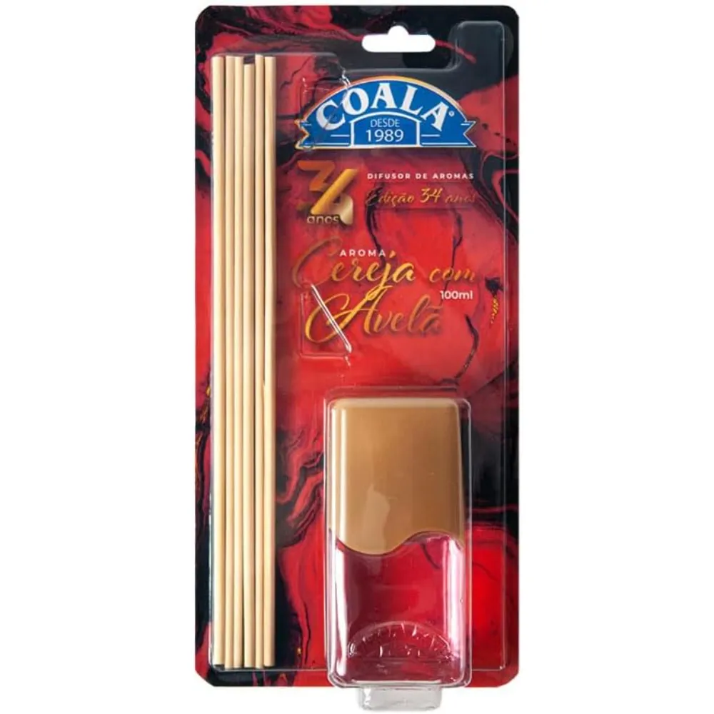 Difusor de Aromas 100ml Coala Cereja e Avelã Imagem