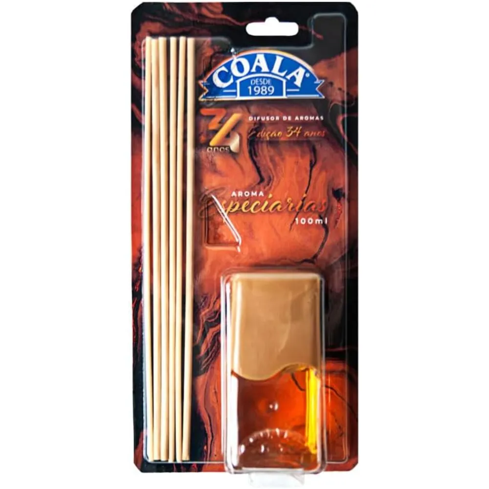 Difusor de Aromas 100ml Coala Especiarias