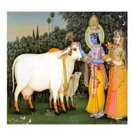 Vaca Sagrada de Krishna. Bronze - 2 Tamanhos - Foto 7