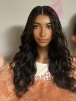Promoção 60/65cm . versao soft Lace Front UltraHD humana AlBan cabelo brasileiro repartição  LivreBigPlus®. - Foto 25