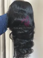 Promoção 60/65cm . versao soft Lace Front UltraHD humana AlBan cabelo brasileiro repartição  LivreBigPlus®. - Foto 20