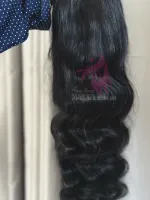Promoção 60/65cm . versao soft Lace Front UltraHD humana AlBan cabelo brasileiro repartição  LivreBigPlus®. - Foto 17