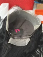Promoção 60/65cm . versao soft Lace Front UltraHD humana AlBan cabelo brasileiro repartição  LivreBigPlus®. - Foto 11