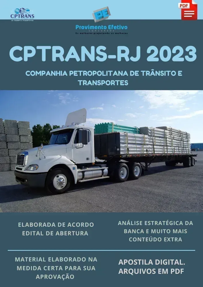 Apostila CPTRANS RJ Advogado 2023