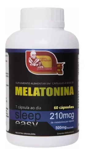 Melatonina 60 Cápsulas Mosteiro Dévakan