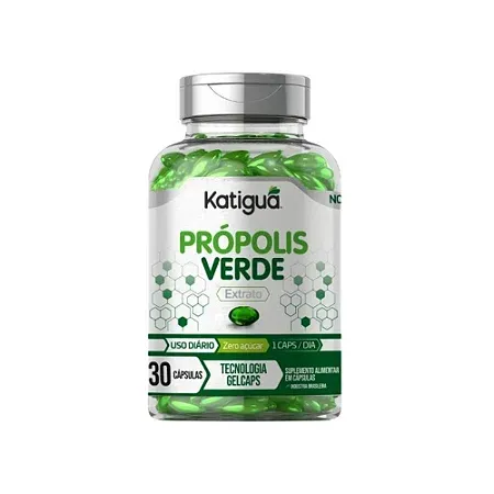 própolis verde (500mg) 30 cápsulas - katiguá