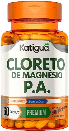 Cloreto de Magnésio 60 cáps - Katiguá - Supremo Suplementos