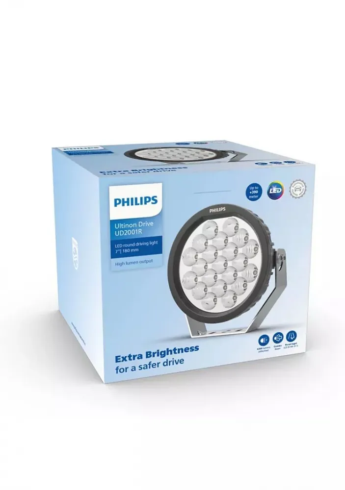 PAR FAROL AUXILIAR LED PHILIPS  ULTINON DRIVE UD20001R 7" 210W ULTRA FORTE