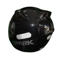 Capacete Ebf Spark Solido Preto Brilhante - Foto 2