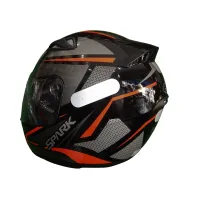 Capacete Ebf Spark Spider Cinza Vermelho - Foto 2