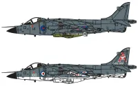 Avião Sea Harrier FRS.1 1/72 Kit Airfix Plastimodelismo - Foto 4