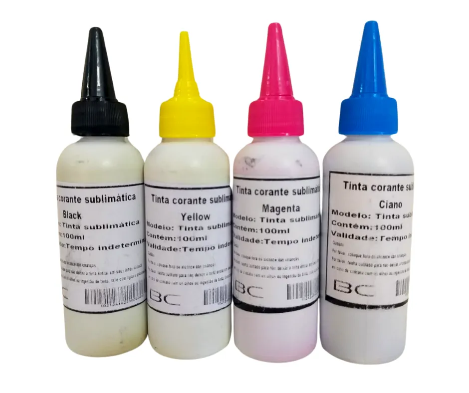 TINTA PARA SUBLIMACAO BC 100 ML