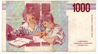 Itália - 1000 Lire - Cédula Estrangeira - MBC/Sob - Foto 2