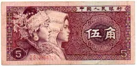 China - 5 Jiao - Cédula Estrangeira - MBC