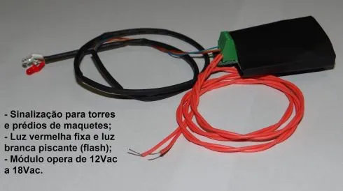 SINALIZADOR  PARA TORRES E  PRÉDIOS -  ATSN1 - ARK TRENS 