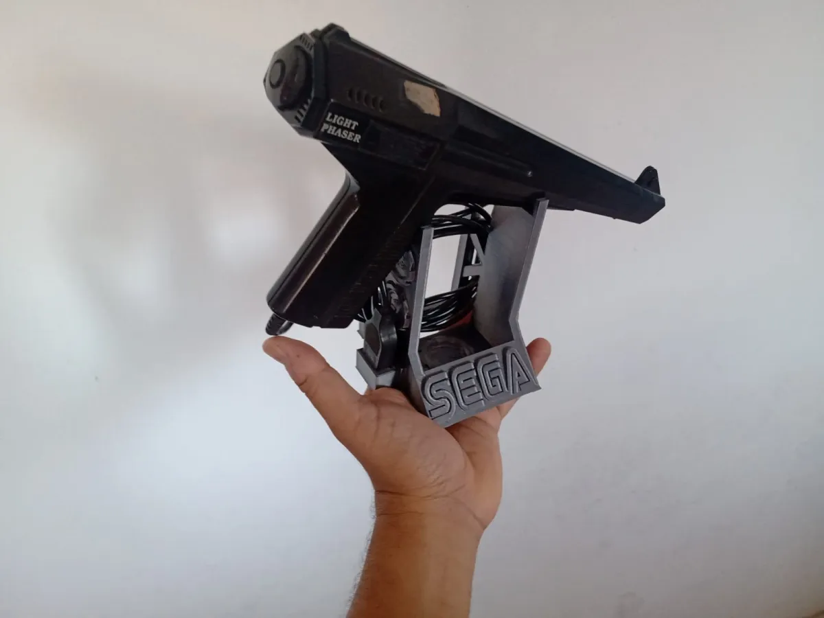Suporte Pistola Light Phaser Master System Imagem