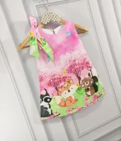 Vestido Trapézio Bosque PrintIX - Foto 2