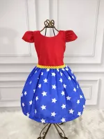 Vestido Mulher Maravilha Mod.7 PrintIX