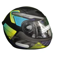 Capacete Ebf Xtroy Furious Amarelo - Foto 4