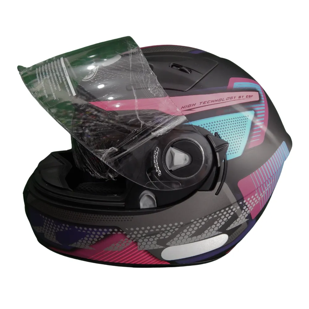 Capacete Ebf Xtroy Furious Rosa