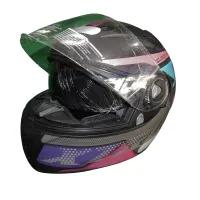Capacete Ebf Xtroy Furious Rosa - Foto 2