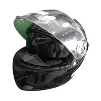 Capacete Ebf Xtroy Sólido Preto Brilhante - Foto 2