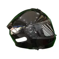 Capacete Ebf Xtroy GTR Articulado Sólido preto - Foto 3
