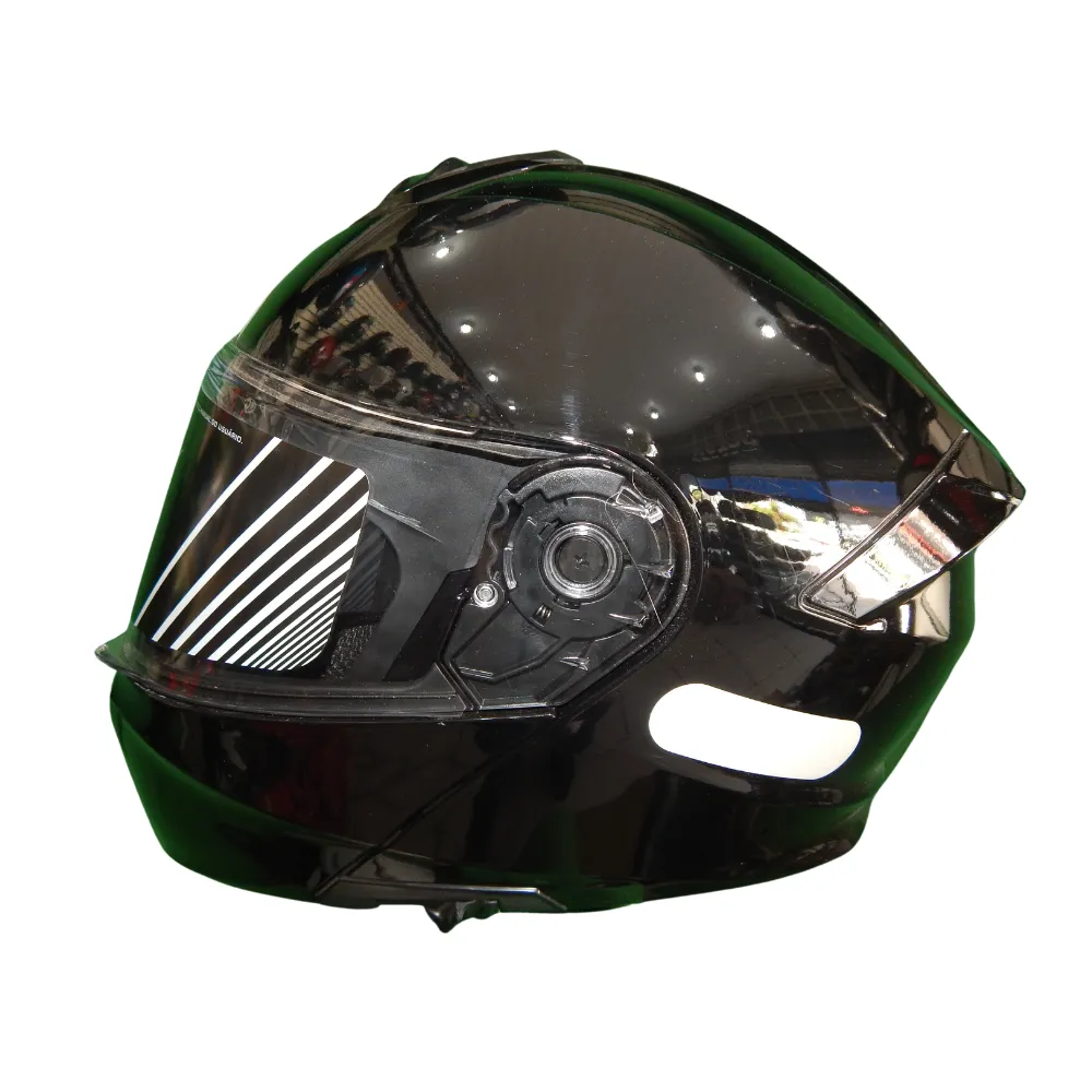 Capacete Ebf Xtroy GTR Articulado Sólido preto