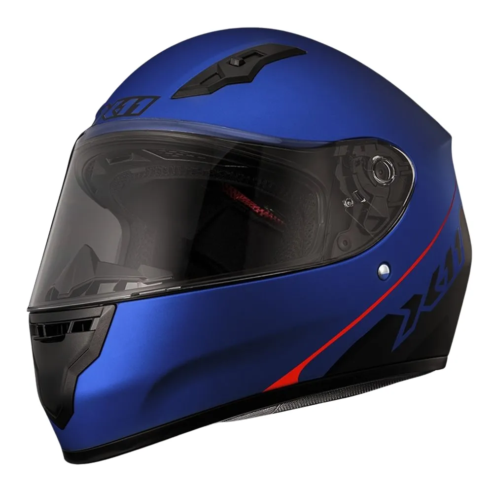Capacete X 11 Trust Pro Transit Solides Azul Imagem