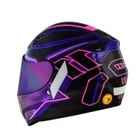Capacete X 11 Trust Pro 11 Preto Rosa - Foto 4