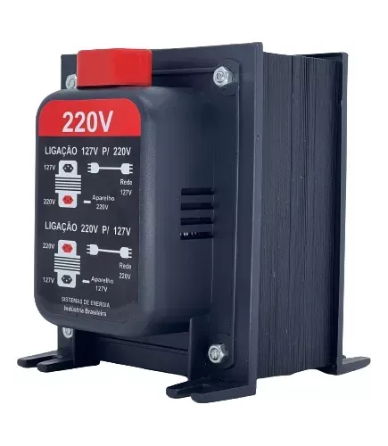Transformador 5000va V&m Bivolt 110 220 E 220 110 12000 Btus Imagem