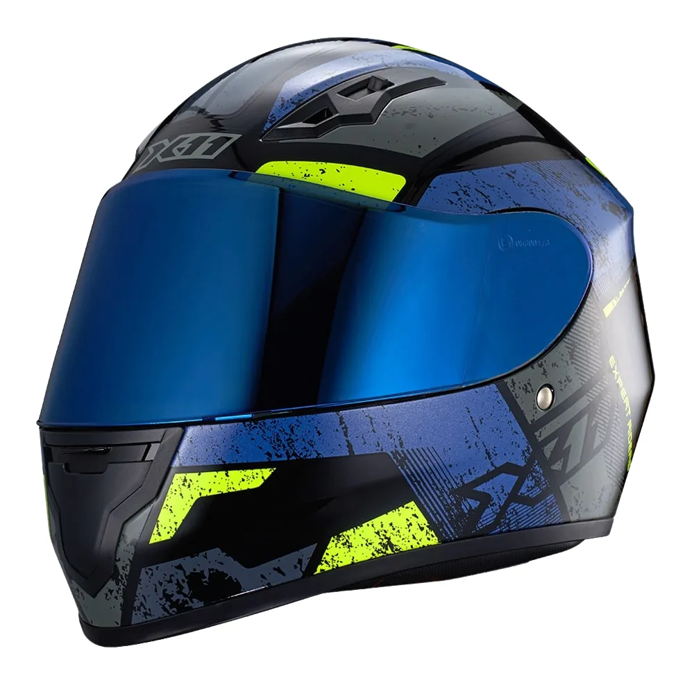 Capacete X 11 Trust Pro Ballads Azul Verde