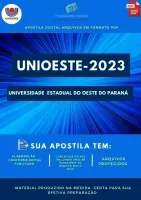 Apostila UNIOESTE PR Médico Veterinário 2023