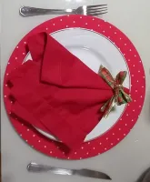 KIT COM 6 SOUSPLATS DUPLA FACE + PORTA GUARDANAPOS E GUARDANAPOS 3 - Foto 5