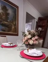 KIT COM 6 SOUSPLATS DUPLA FACE + PORTA GUARDANAPOS E GUARDANAPOS 3 - Foto 6