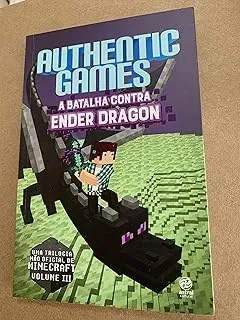 AUTHENTIC GAMES- A BATALHA CONTRA ENDER DRAGON VOL 3 (PRODUTO USADO - BOM)