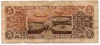 C111 - 5 Cruzeiros - Série 031 - Índio - Data: 1961 - R - Foto 2