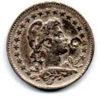1922 - 100 Réis - Moeda Brasil - UTG - C/ Dano - Foto 2