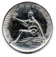 Itália - 1961 - 500 Lire Comemorativa (Centenário da Unificação Italiana) Prata .835 - Aprox 11g - 29mm - Polida - Foto 2