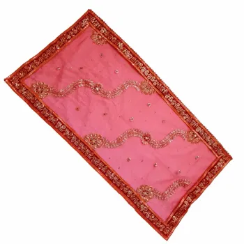 ESGOTADO! Toalha de Mesa Organza. Bordado Modelo 4 - Foto 2